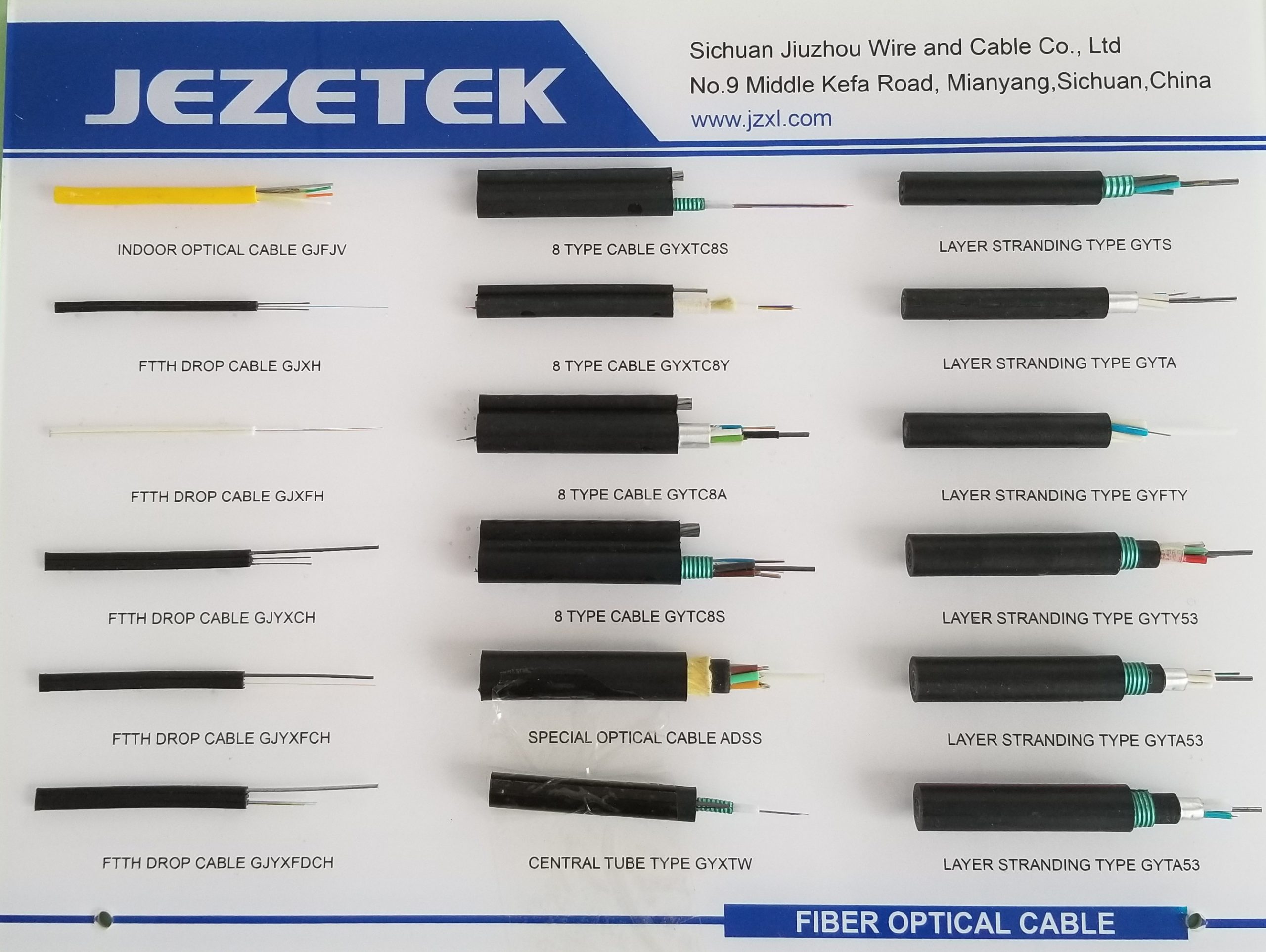 Import 4.Outdoor Communication optical cable from chinese wholesale supplier and manufacturer