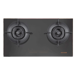 Import INSE NG Glass Cooktop 2 Burner AI Gas Stove JZT-Q1701(B)-AI from chinese wholesale supplier and manufacturer