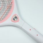 Import LED light electric rechargeable mosquito swatter with cable from chinese wholesale supplier and manufacturer