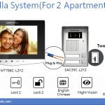 Import 2-wire analog intercom system from chinese wholesale supplier and manufacturer