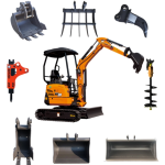 Import SMALL EXCAVATOR XN20 from chinese wholesale supplier and manufacturer