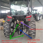 Import CE approved Chinese Brand 70 75 hp 4wd Farm Tractor With Cabin from chinese wholesale supplier and manufacturer