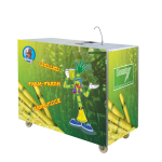 Import sugarcane juice machine with chriller and freezer from chinese wholesale supplier and manufacturer