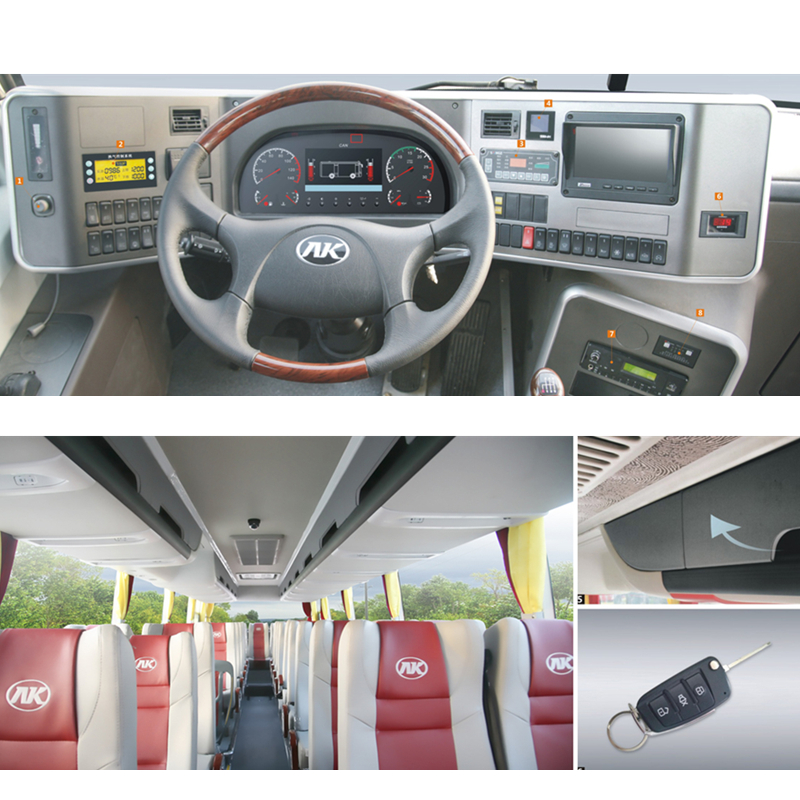 Import 12M Luxury Large space travel bus from chinese wholesale supplier and manufacturer