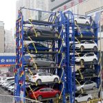 Import Vertical Rotary smart car parking equipment for 12 SUV cars from chinese wholesale supplier and manufacturer