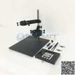 Import Hot Air Gun Clamp Stand Holder With Two Fixtures Clamp for SMD Rework Mobile Phone Repair Soldering Station from chinese wholesale supplier and manufacturer