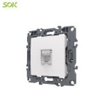 Import Single LAN Power Outlet (CAT5E/CAT6 STP/UTP) from chinese wholesale supplier and manufacturer