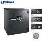 Import Safewell SWF2420F Big Heavy Fireproof Fingerprint Lock Home Biometric Safe Box from chinese wholesale supplier and manufacturer