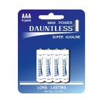 Import Dauntless ALKALINE BATTERY LR03 from chinese wholesale supplier and manufacturer
