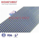 Import HONGSBELT HS-2800C Roller top modular plastic conveyor belt for light duty sorting from chinese wholesale supplier and manufacturer
