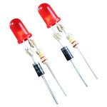 Import LED lamp with resistor and diode from chinese wholesale supplier and manufacturer