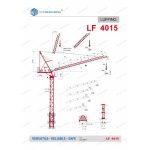 Import LF 4015 LUFFING TOWER CRANE from chinese wholesale supplier and manufacturer