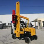 Import Highway guardrail mini HX26/36 Hydraulic Highway Guardrail installation mini Pile Diver from chinese wholesale supplier and manufacturer