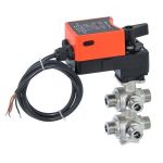 Import Hengsen 6-way High Efficiency DQF-B*DQQ-B3 Series Motorized Ball Valve from chinese wholesale supplier and manufacturer