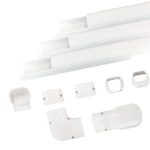Import Decorative mini split line set cover kit air conditioner duct PVC ac spare parts from chinese wholesale supplier and manufacturer