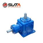 Import T series construction machinery parts gearbox agricultural spira bevel gearbox from chinese wholesale supplier and manufacturer