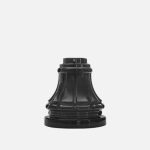 Import Decorative Solar Light Posts Street Pole Base Parts Post Cast Aluminum from chinese wholesale supplier and manufacturer