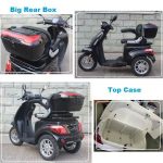 Import electric Trike tricyle scooter e motorcycle EEC EURO5 COC 3 wheel (Tric) EV-33 from chinese wholesale supplier and manufacturer