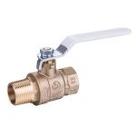 Import 600 WOG Full Port Brass or Low-Lead MxF Brass Ball Valve with lever handle from chinese wholesale supplier and manufacturer
