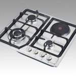 Import High quality 4 burner sabaf blue flame stainless steel gas+electric hob from chinese wholesale supplier and manufacturer