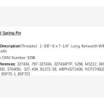 Import Threaded Spring Pin 1372 from chinese wholesale supplier and manufacturer