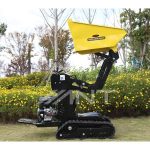 Import Ant Mini Dumper Power Barrow Hydraulic Transmission Truck Crawler BY600L from chinese wholesale supplier and manufacturer