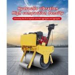 Import High Quality 60q Single Drum Vibratory Roller Walk-Behind Small Gasoline Compactor from chinese wholesale supplier and manufacturer