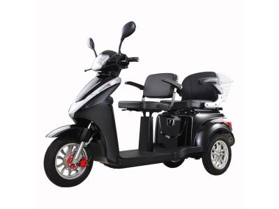 Import T409-2 EEC 1000W 2 Seats 3 Wheel Electric Mobility Scooter for Passenger from chinese wholesale supplier and manufacturer
