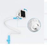 Import Flexible Plastic Holder for Desk Bed Long Arm Clip Clamp Office Cell Phone Holder Bed from chinese wholesale supplier and manufacturer