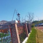 Import 2021 Newest Design Security Boundary Protective Electric Fencing for Living Areas School G from chinese wholesale supplier and manufacturer