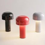 Import Mushroom usb rechargeable table light creative portable bedroom night light from chinese wholesale supplier and manufacturer