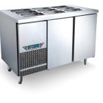 Import High Quality Stainless Steel Work Table Salad Refrigerator Workbench Undercounter Fridge from chinese wholesale supplier and manufacturer