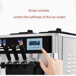 Import Ice Cream Machine three flavor soft ice cream machine Milk Mix 20L/H soft ice cream machin from chinese wholesale supplier and manufacturer