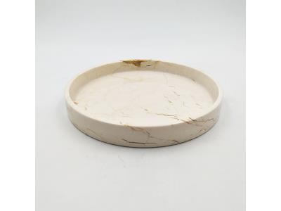 Import Sofitel Gold Marble Plate from chinese wholesale supplier and manufacturer