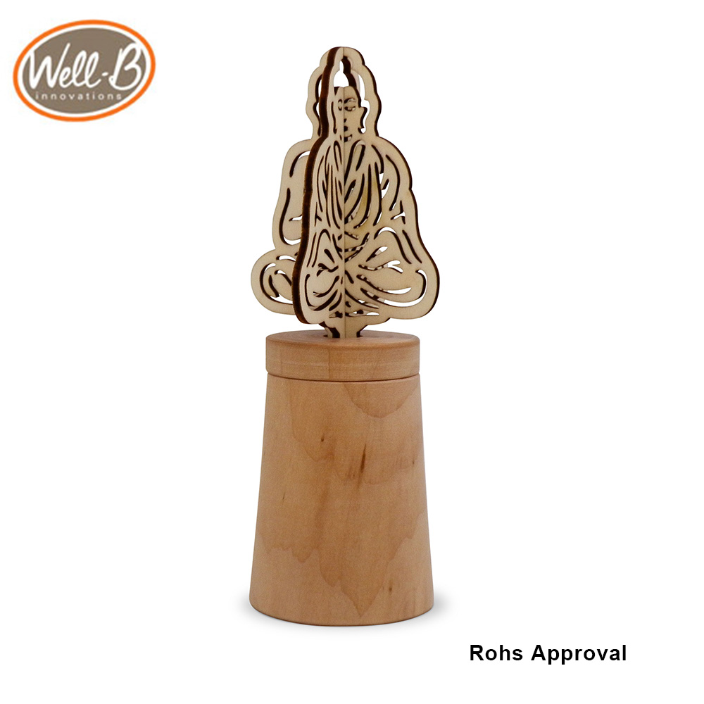 Wood Capillarity Buddha