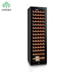 Import Factory wholesale 75 bottles compressor cooling display refrigerated wine cooler cellar cabinet 2020 from chinese wholesale supplier and manufacturer
