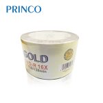 Import Original PRINCO GOLD factory cheap hot sale DVD-R 16x 4.7GB from chinese wholesale supplier and manufacturer