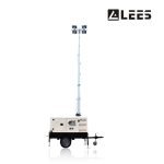 Import Kubota Hydraulic light tower 9m LED lights high mast lighting tower for sale from chinese wholesale supplier and manufacturer