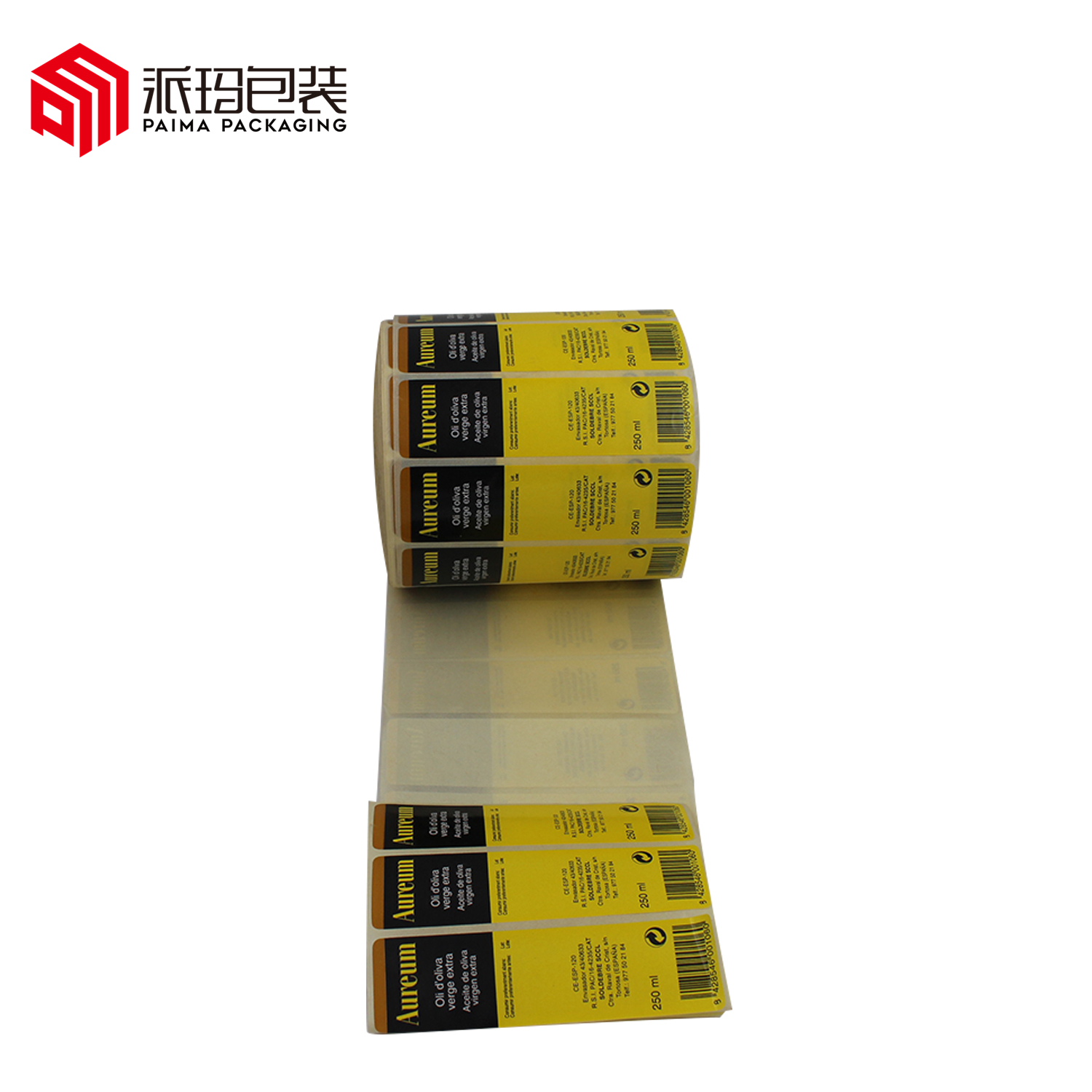 Import PP/Paper Adhesive label from chinese wholesale supplier and manufacturer