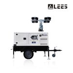 Import Kubota Hydraulic light tower 9m LED lights high mast lighting tower for sale from chinese wholesale supplier and manufacturer