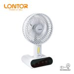 Import “LONTOR” Brand rechargeable table fan CTL-CF101-6 from chinese wholesale supplier and manufacturer