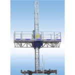 Import 2×5.5 kW Power Single Mast Climbing Work Platform with Balance Device from chinese wholesale supplier and manufacturer