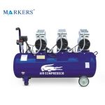 Import Factory price piston type paint spray gun oil-less 3 cylinder 90l tank air compressor from chinese wholesale supplier and manufacturer