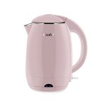 Import Oval Shape Pink Color Double Wall S/S 304 Electric Kettle National Design from chinese wholesale supplier and manufacturer