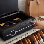 Import Safewell P2EF Portable Key Electronic Fingerprint Biometric Combination Hand Gun Safe Box from chinese wholesale supplier and manufacturer