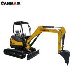 Import Canmax 2.5 Ton Mini Excavator Ex9025 small digger Price for Sale from chinese wholesale supplier and manufacturer