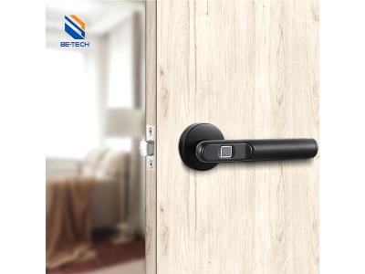Import Smart Fingerprint Digital Smart Home Door Lock-Matte Black Electronic Digital Lock R6-19B from chinese wholesale supplier and manufacturer